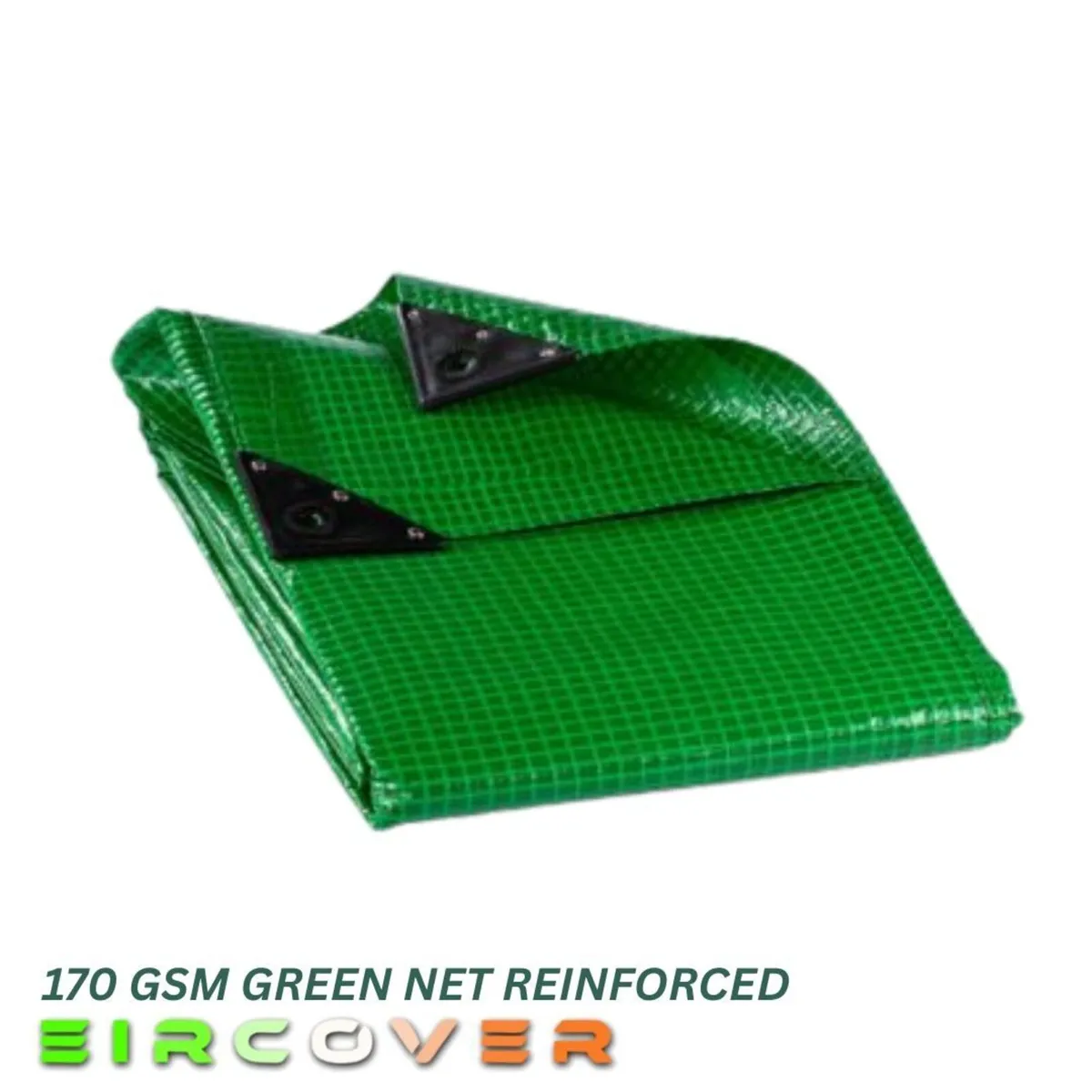 Medium Weight Tarpaulin 4m x 8m (13' -26') 170 gsm - Image 3