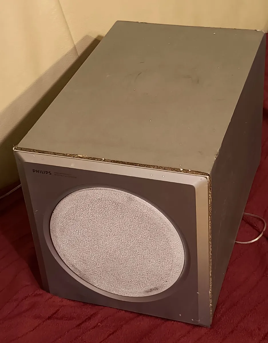 Philips CSW3600 passive subwoofer. Impedance: 4 oh - Image 2