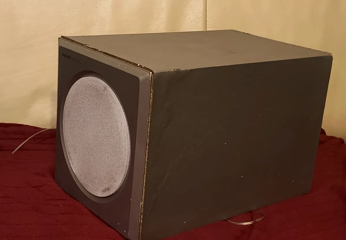 Philips CSW3600 passive subwoofer. Impedance: 4 oh - Image 4