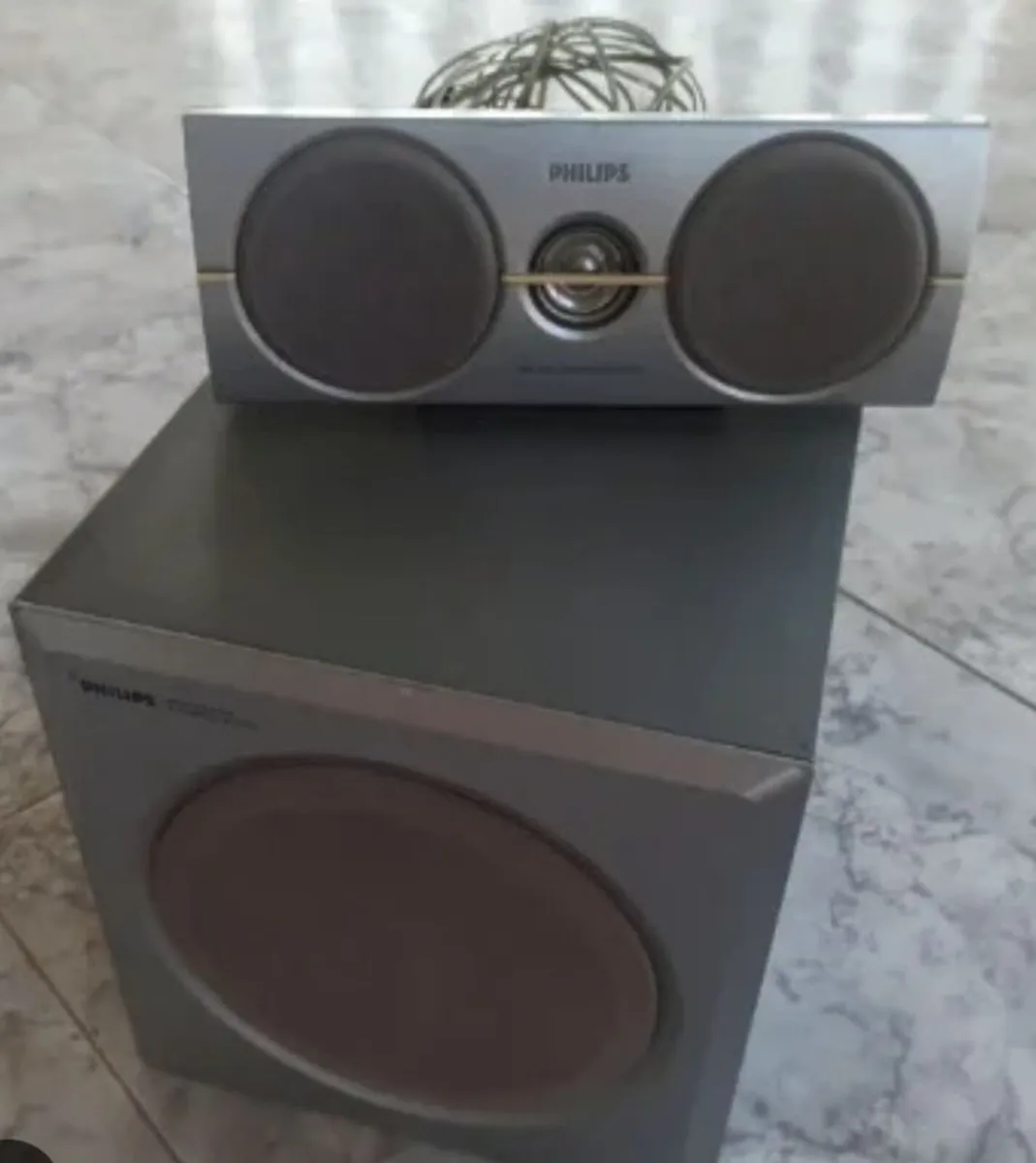 Philips CSW3600 passive subwoofer. Impedance: 4 oh - Image 1