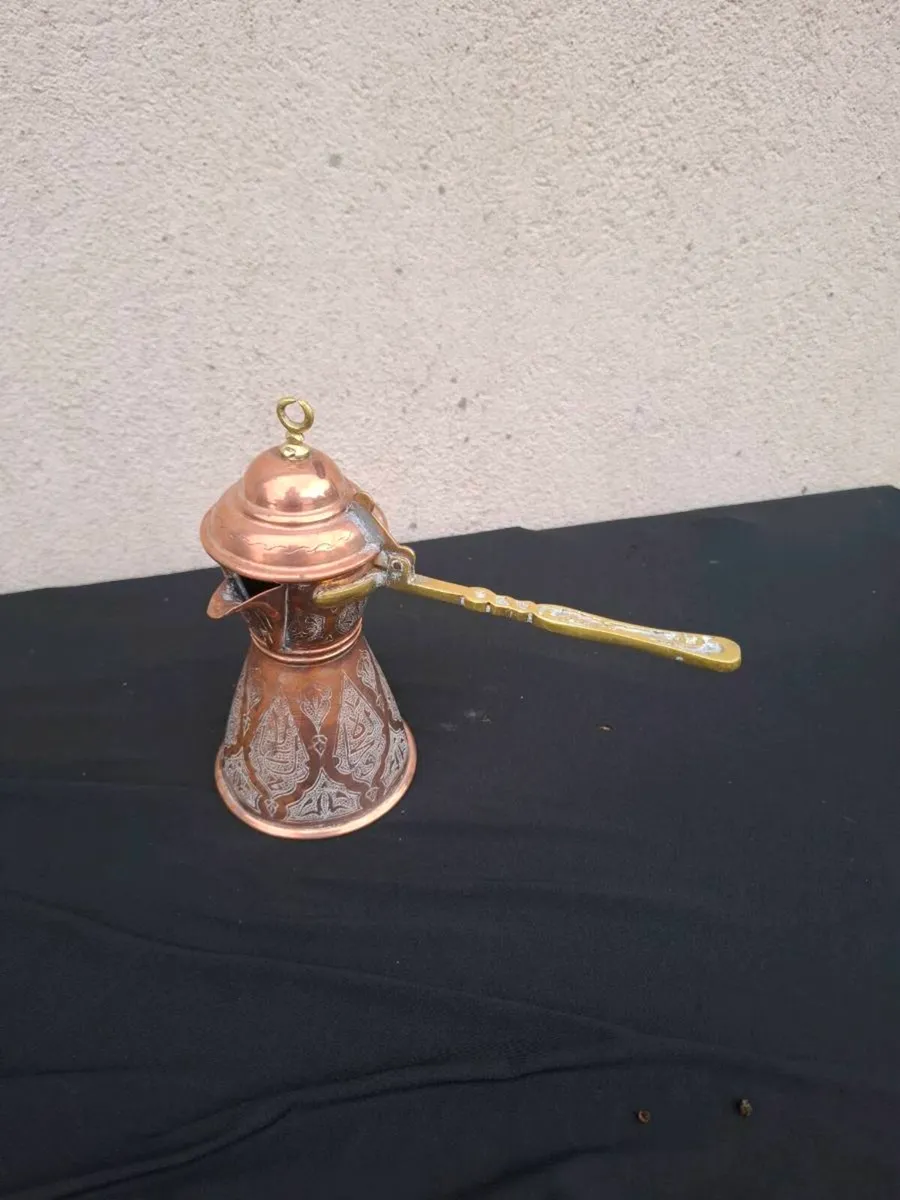 Copper coffee pot postage possible - Image 2