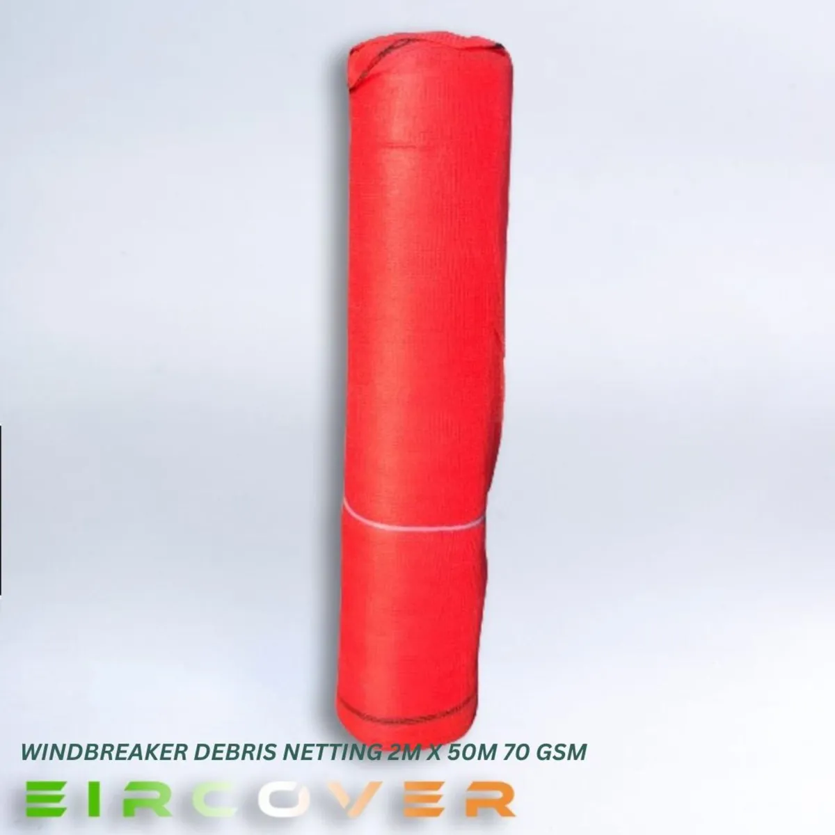 Windbreak Netting Standard  2m x 50m 70 gsm Red - Image 2