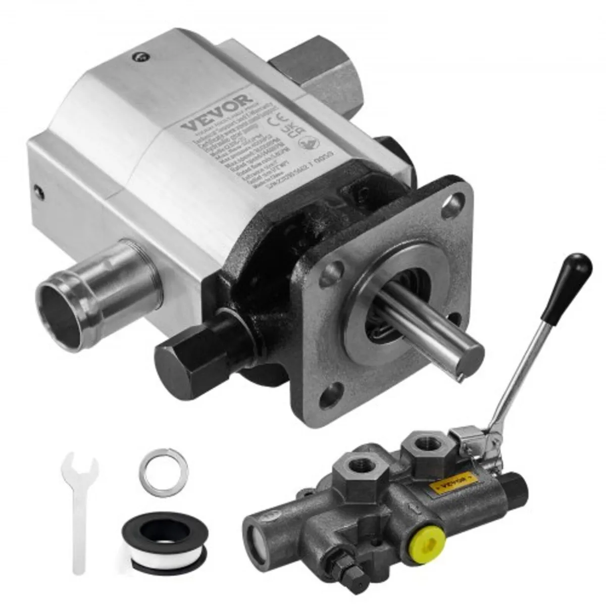Hydraulic Wood Log Splitter Pump Kit, 60.6 L/min, - Image 1