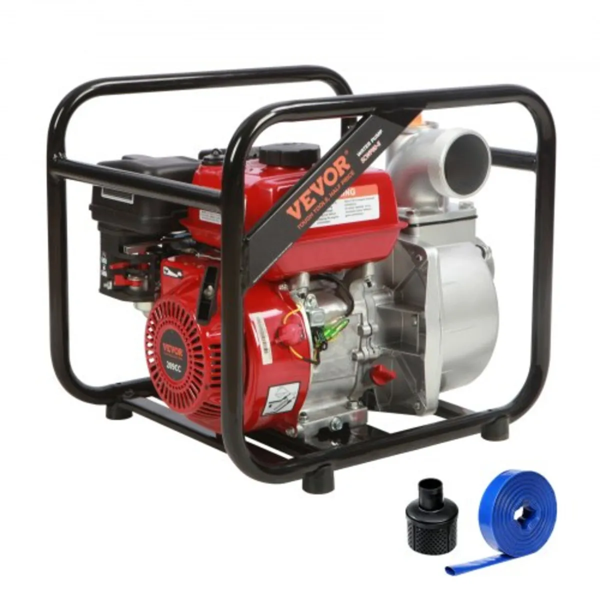 Gasoline Engine Water Pump, 7.6 cm Inlet/Outlet, 5 - Image 1