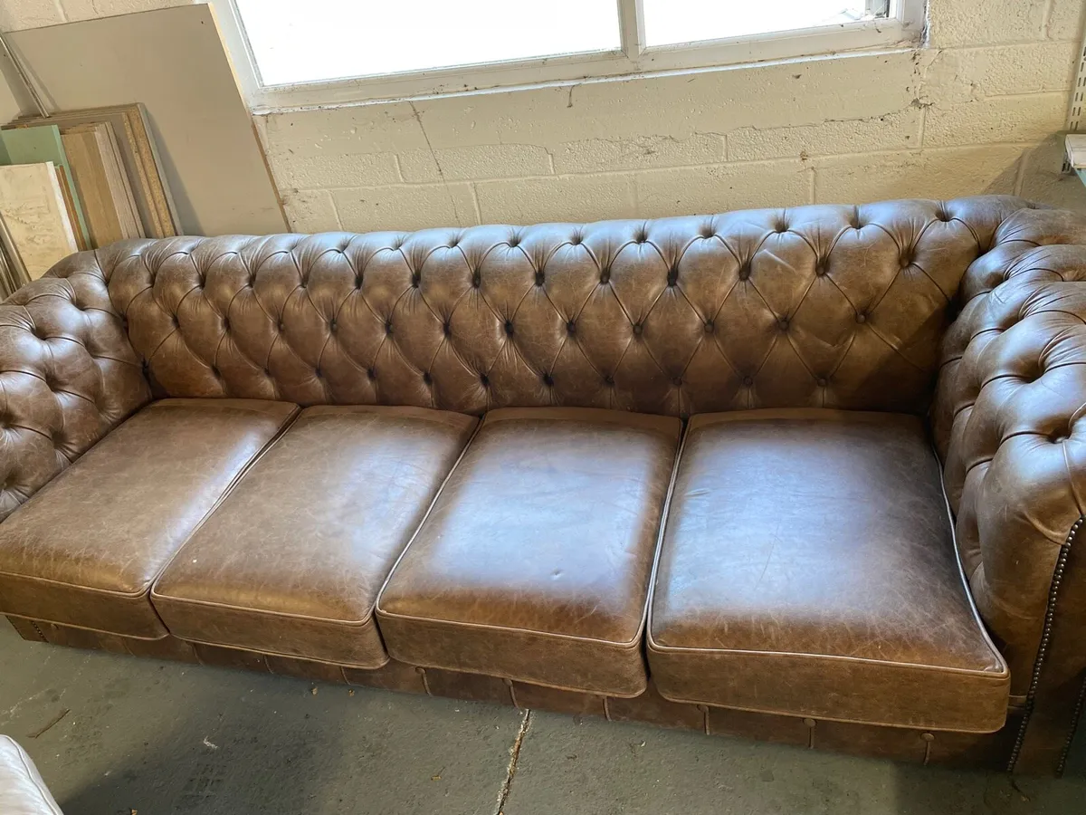 Leather Couch - Image 3