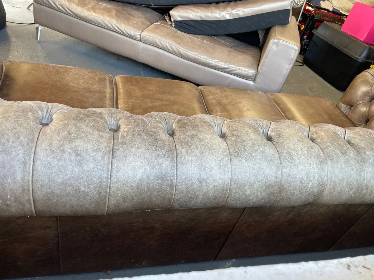 Leather Couch - Image 4