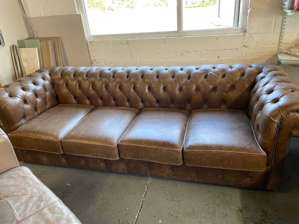Leather Couch - Image 2