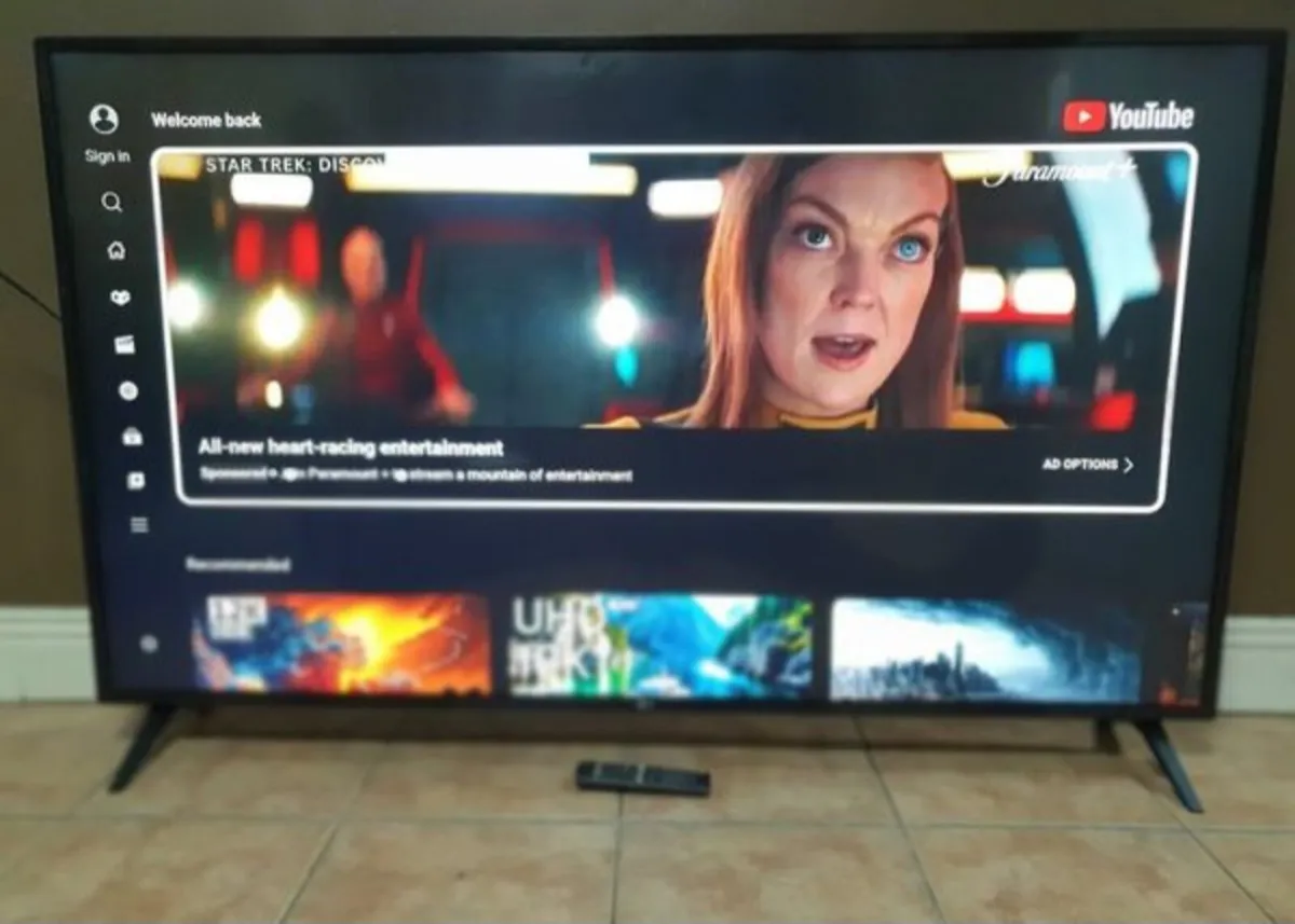 65'' LG 4K Ultra HD Freeview HD Smart HDR LED TV. - Image 2