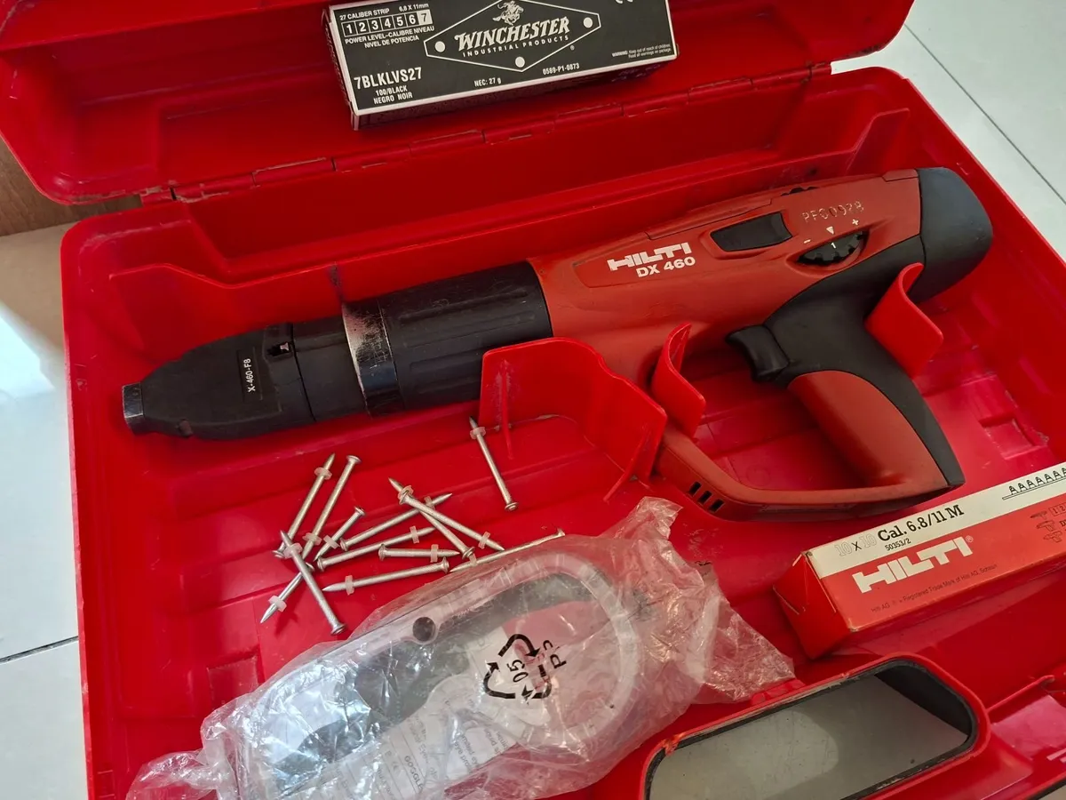 Hilti DX 460 F8 Powder-actuated tool "Serviced" - Image 3