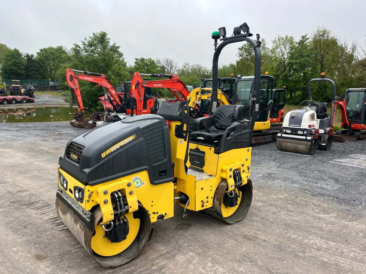 2021 Bomag BW100ADM-5 Tandem Roller - Image 2