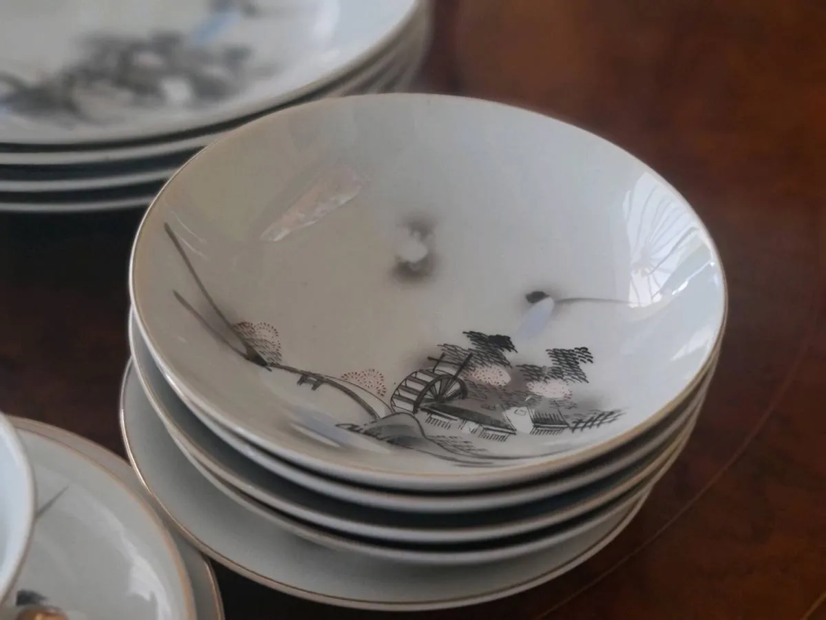 Japanese tea and dinner service - Image 3