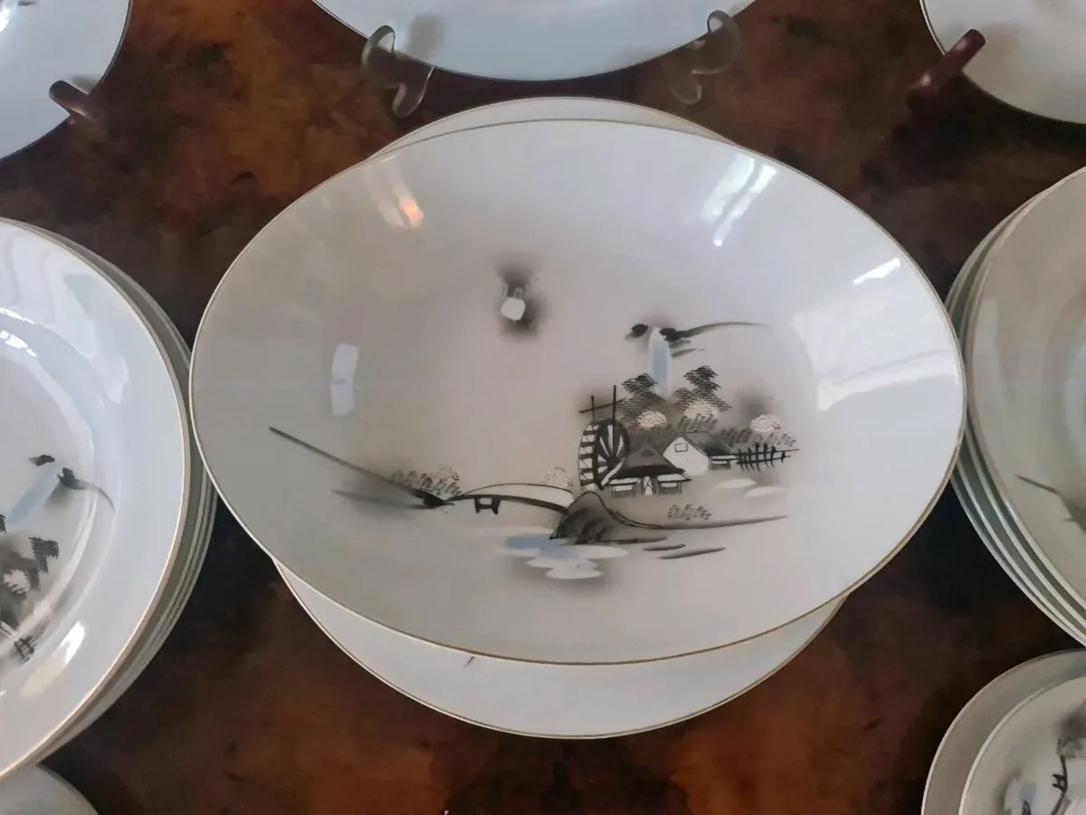 Japanese tea and dinner service - Image 4