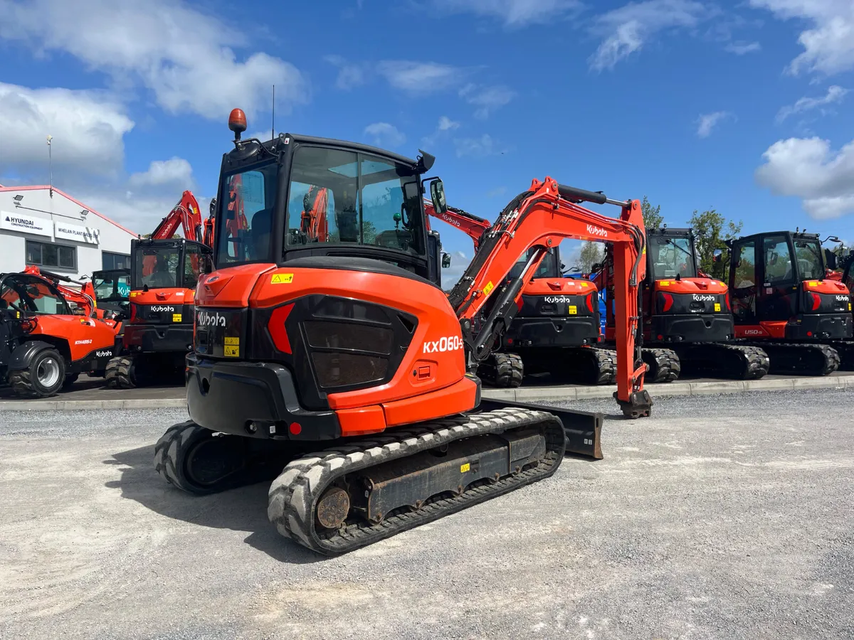 2021 Kubota KX060-5 Mini Excavator - Image 4