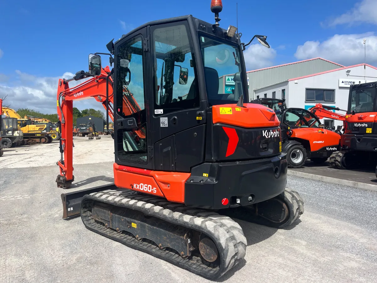 2021 Kubota KX060-5 Mini Excavator - Image 3