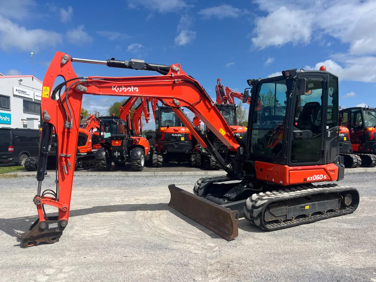 2021 Kubota KX060-5 Mini Excavator - Image 2