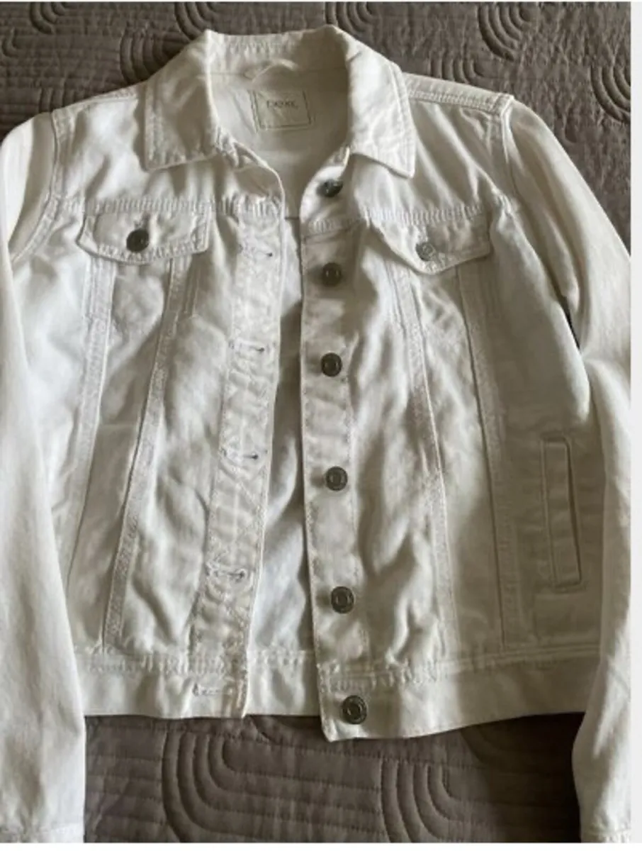Next - White Denim Jacket - Age 13years - Image 2