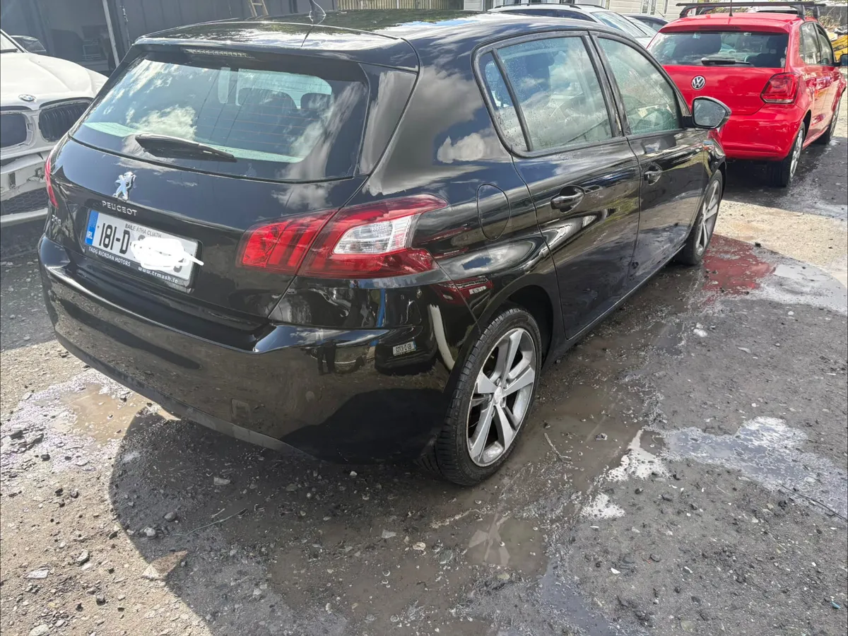 2018 Peugoet 308 1.6 Diesel drive away - Image 4