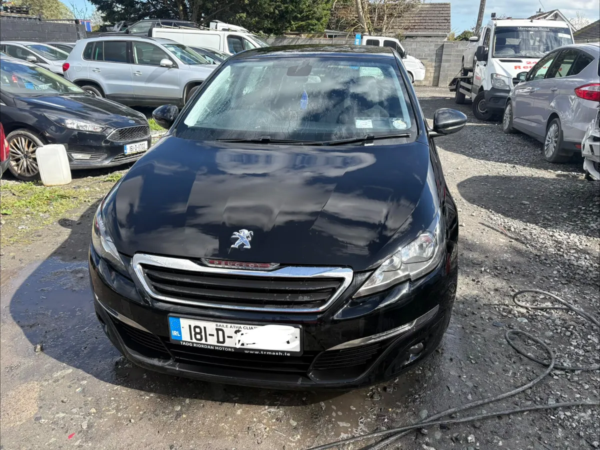 2018 Peugoet 308 1.6 Diesel drive away - Image 3