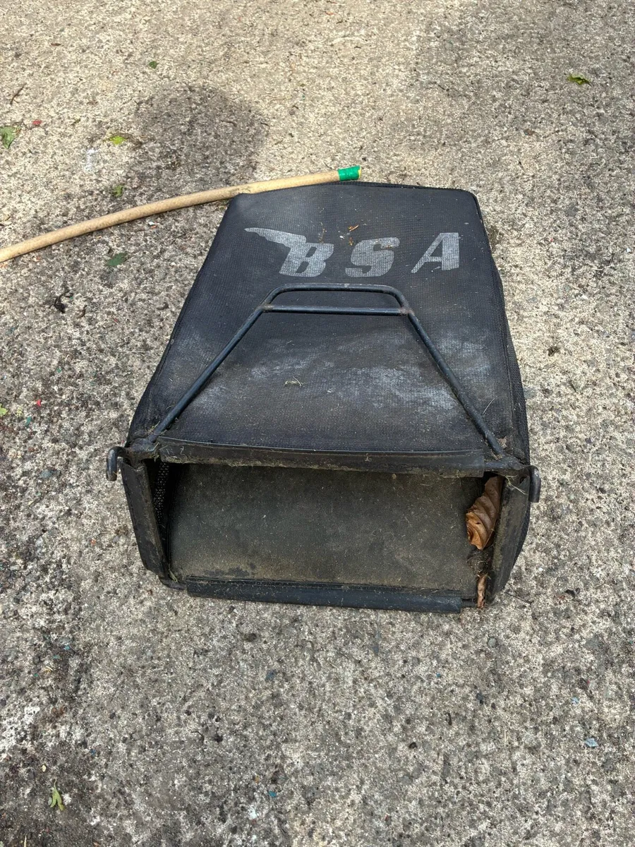 Bsa lawnmower bag