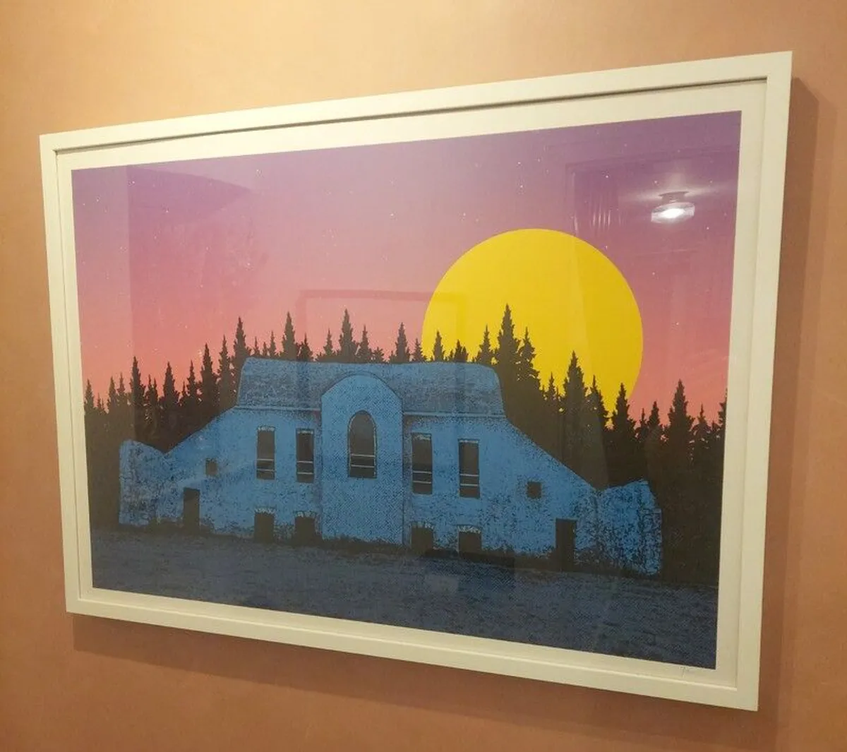 Hellfire Club 'Dawn / Dusk' Framed JANDO Art Print - 64x90cm (A1) - Image 3
