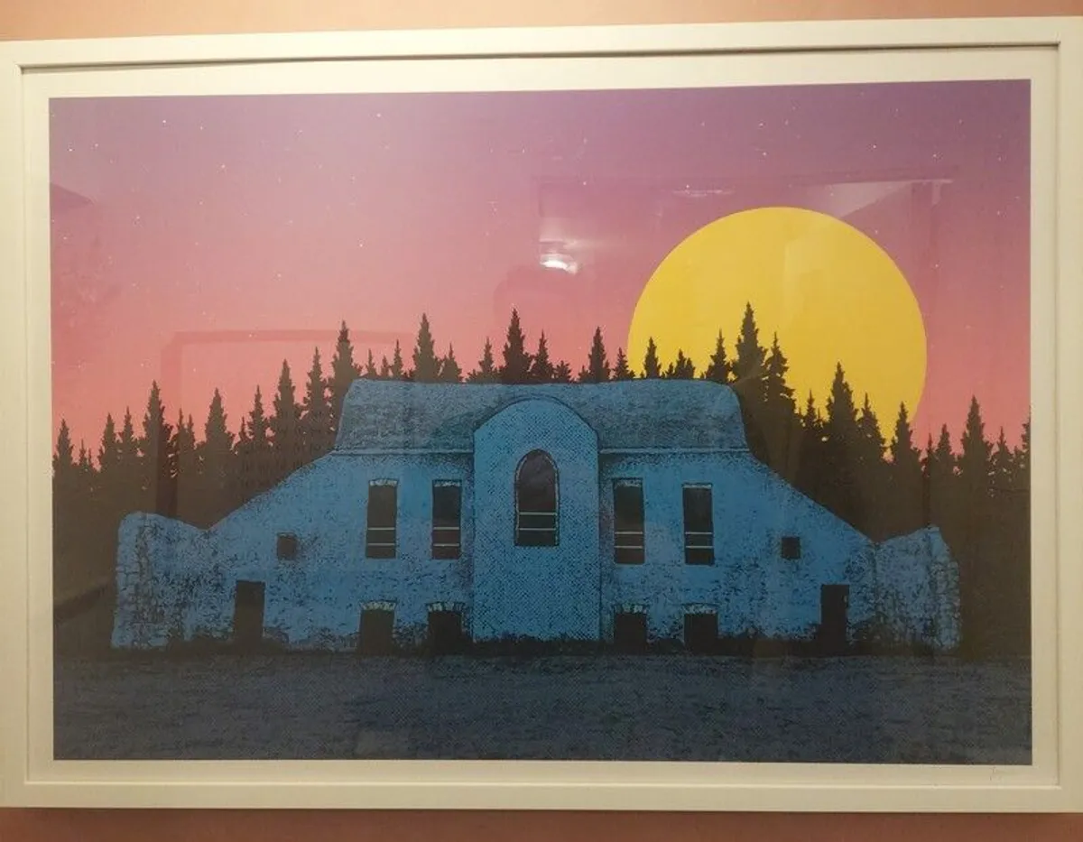 Hellfire Club 'Dawn / Dusk' Framed JANDO Art Print - 64x90cm (A1) - Image 4