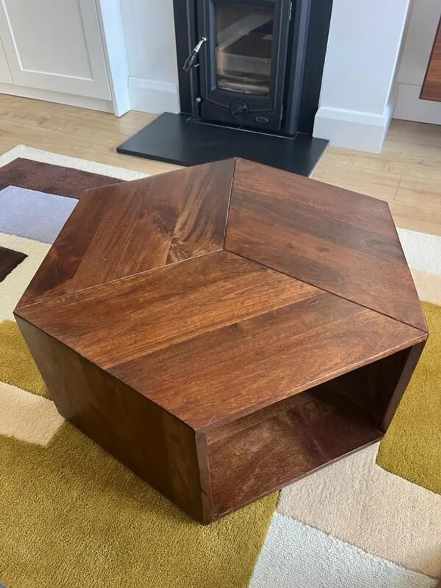 Osby Coffee Table from Swoon in Light Brown Mango Wood - Image 1