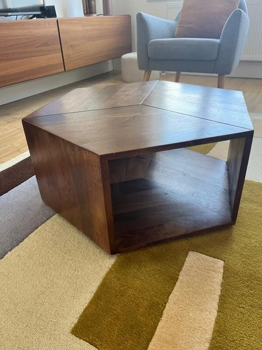 Osby Coffee Table from Swoon in Light Brown Mango Wood - Image 2