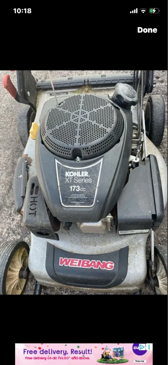 Weibang lawnmower - Image 2
