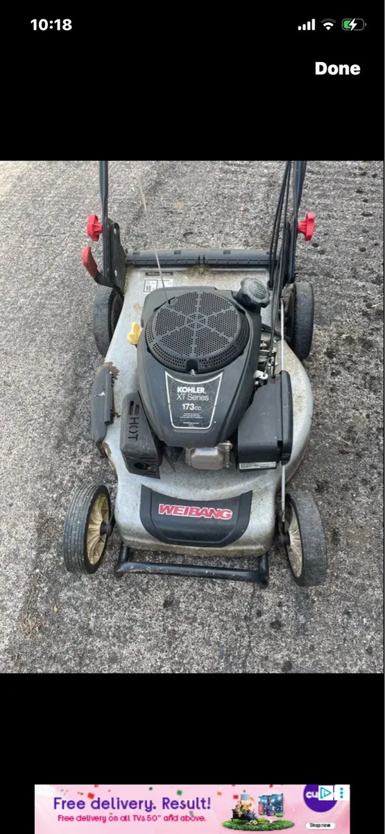 Weibang lawnmower - Image 1