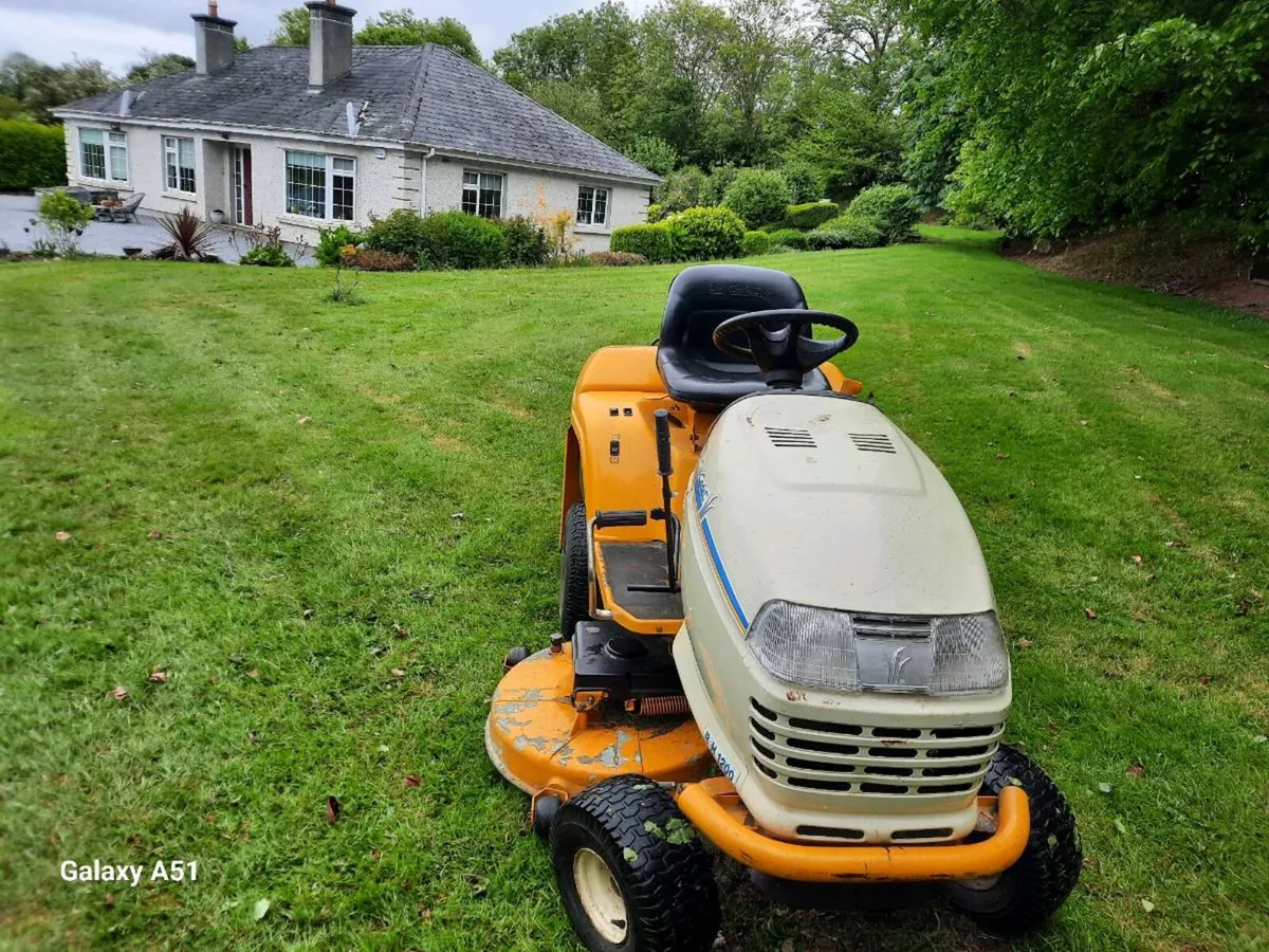 Cub cadet ride on mower - Image 4