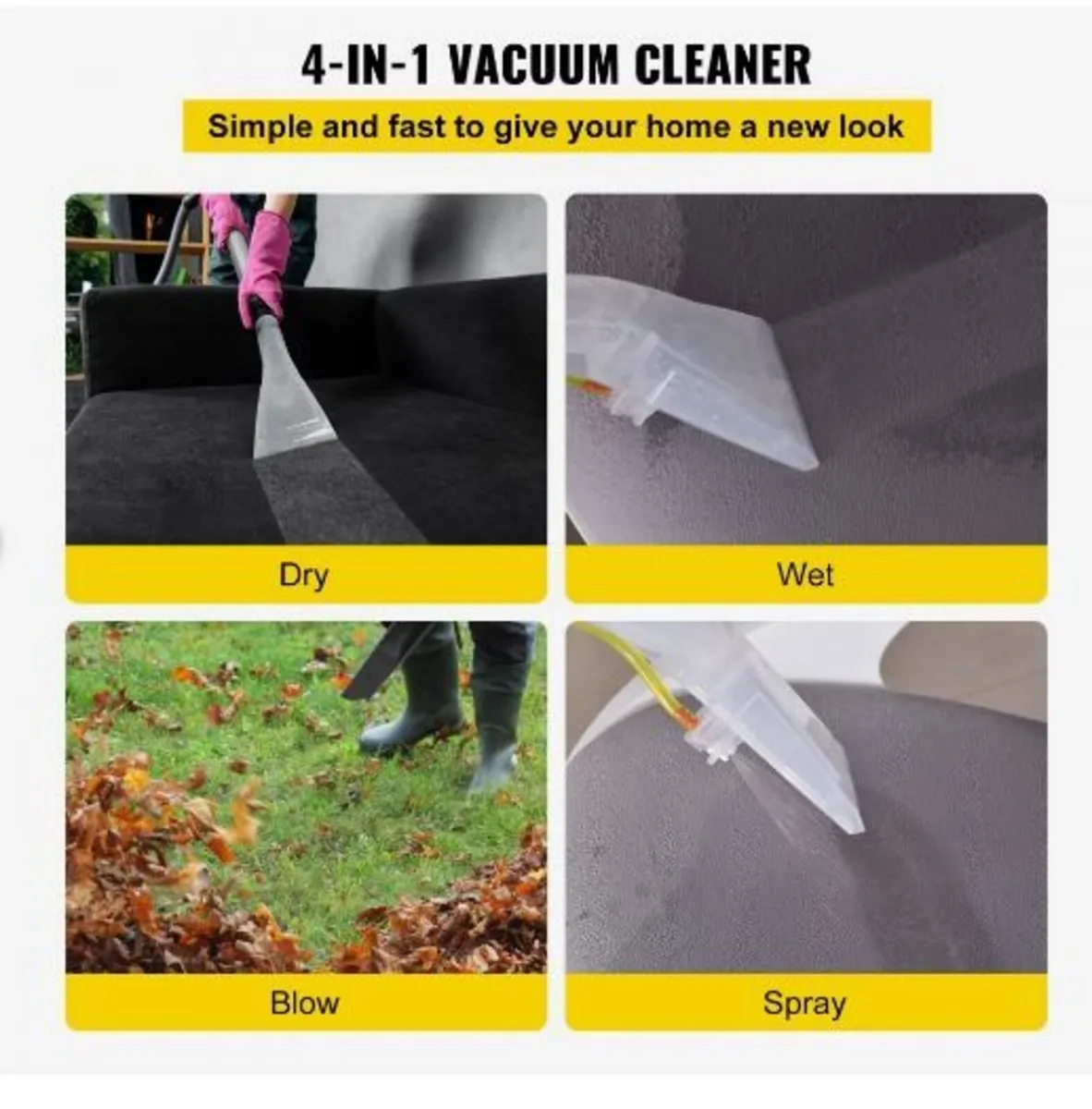 Wet Dry Vacuum Cleaner - Image 4