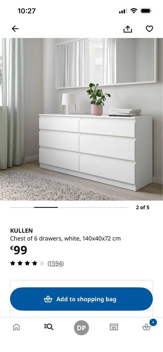 IKEA chest of drawers - Image 2