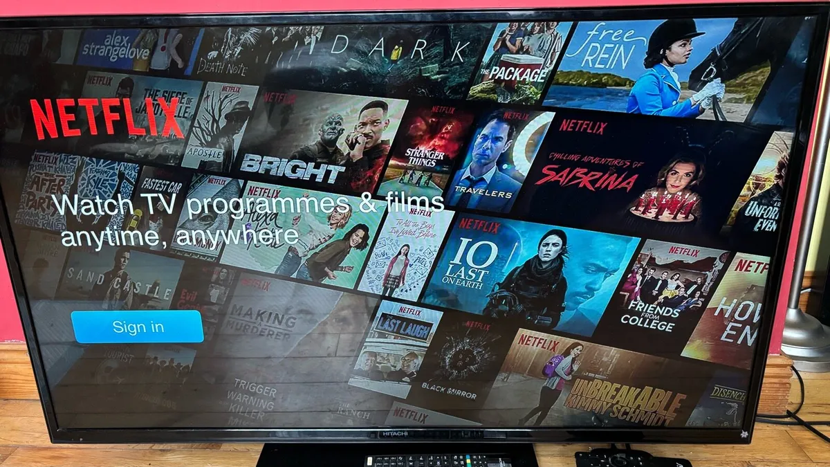 48” Smart TV and Apple TV box - Image 2