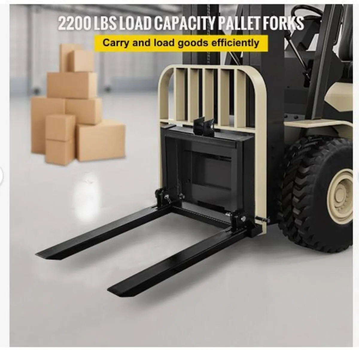 3 Point Hitch Pallet Fork 907.2 kg - Image 2