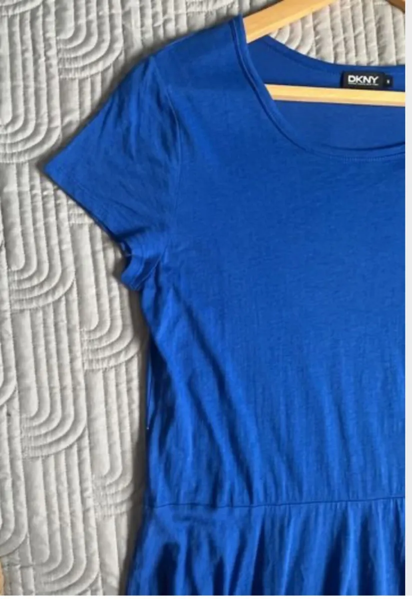 DKNY Blue dress Size M - Image 3