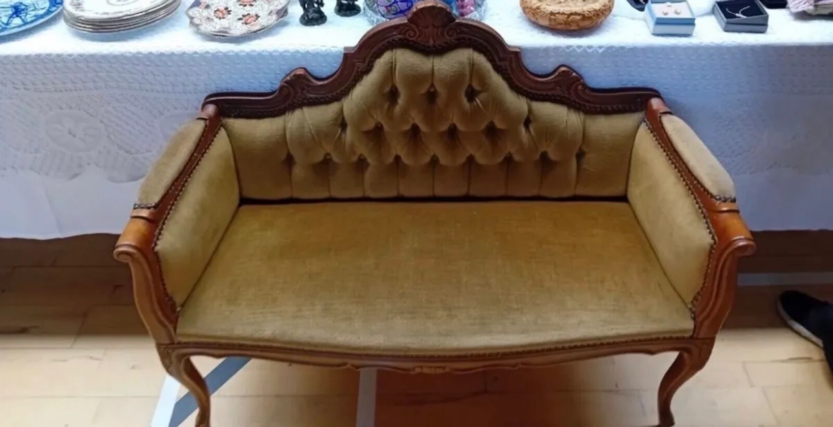 1920s Loveseat