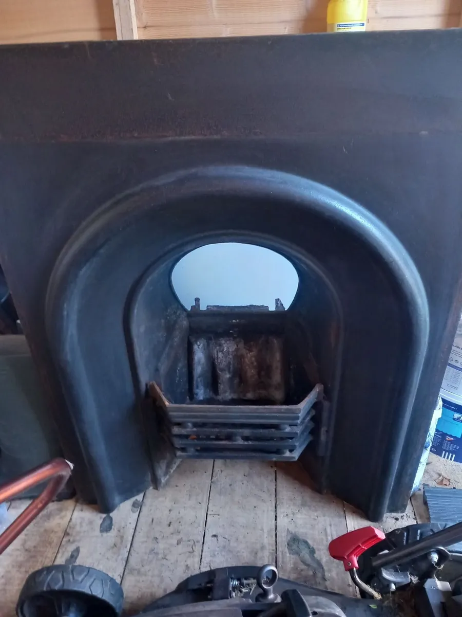Cast Iron Fireplace Insert - Image 1