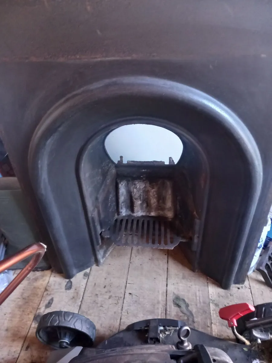 Cast Iron Fireplace Insert - Image 2