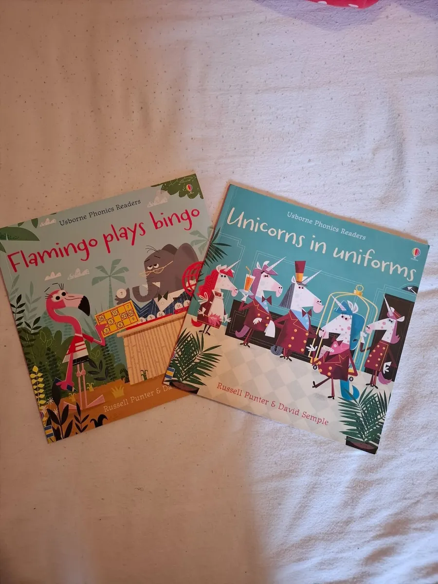2 usborne books - Image 1