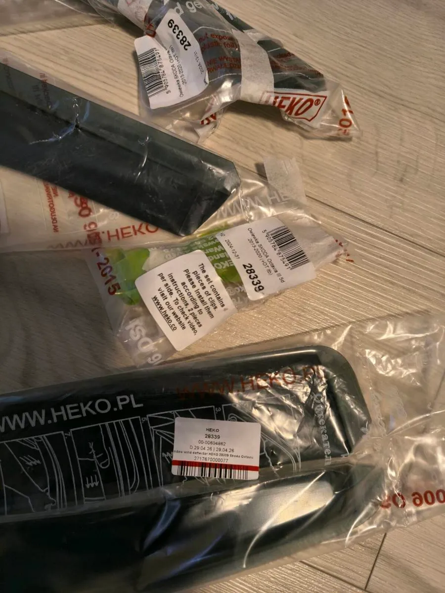 Skoda Octavia MK3 Wind Deflectors Wind Visors Team - Image 3