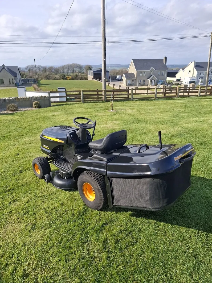 Partner ride on lawnmower - Image 3