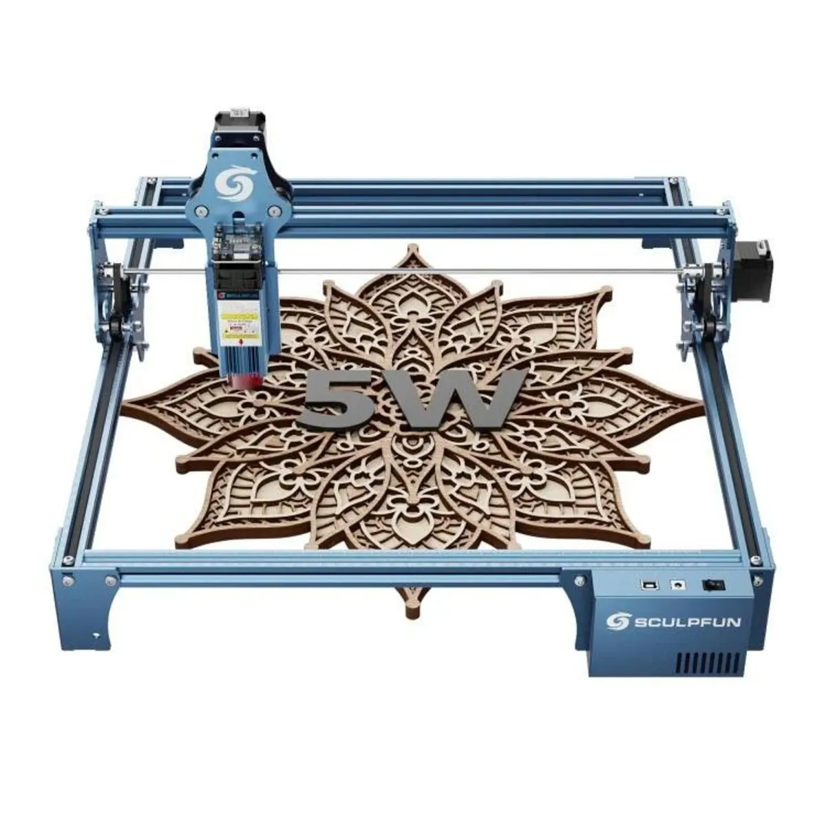 SCULPFUN S9 5.5W Laser Engraver - Image 1