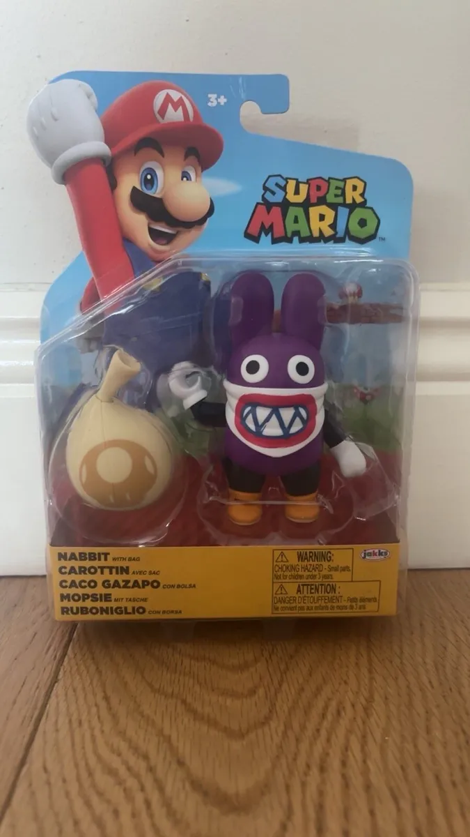 Nintendo Super Mario Nabbit 10cm Figure New In Box - Image 1
