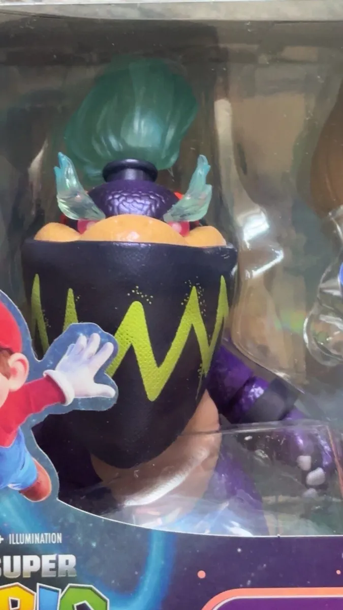 Super Mario Wonder Bowser Jr Paint Brush FigureNew - Image 3