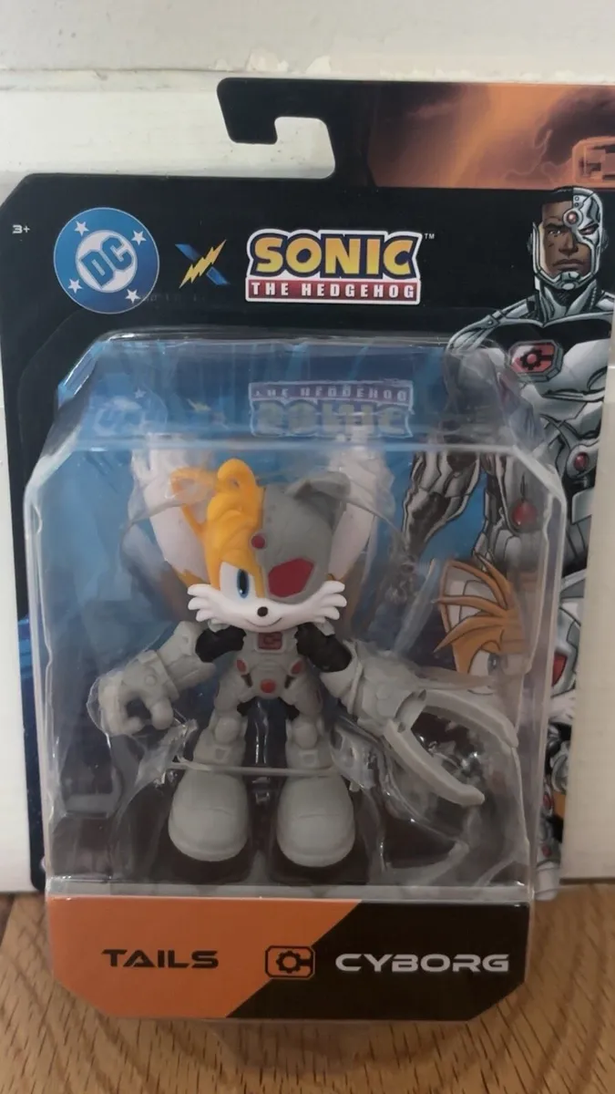 Sonic x DC Tails Cyborg Figure New In Box - Image 1