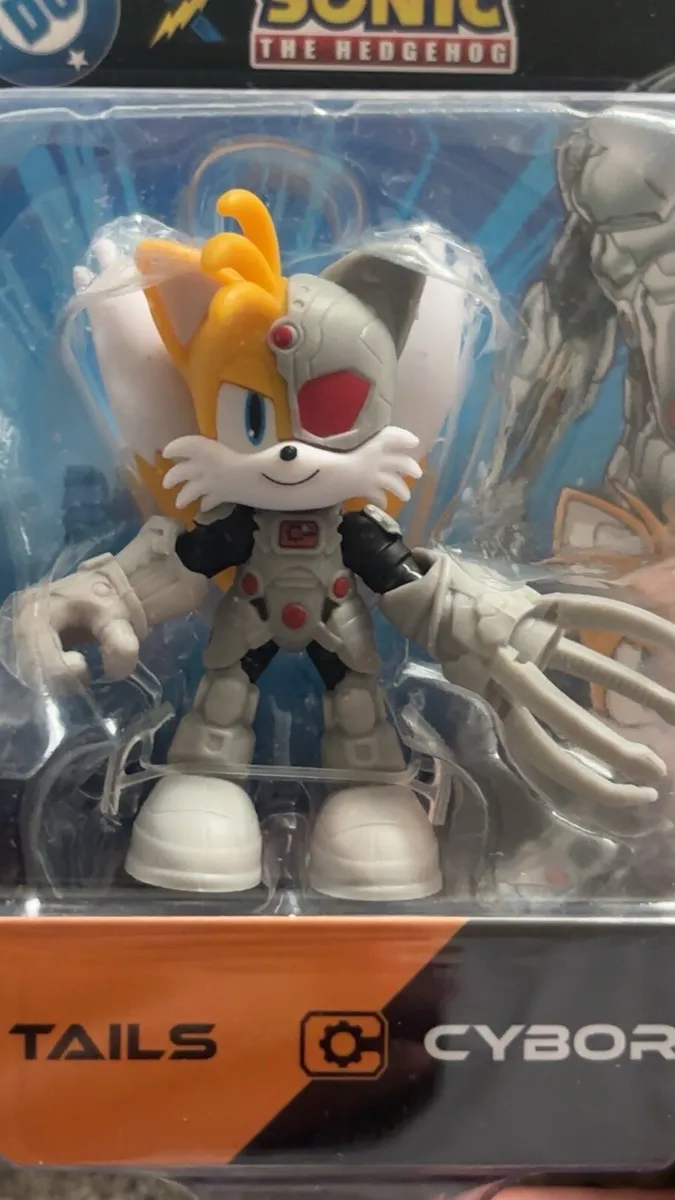 Sonic x DC Tails Cyborg Figure New In Box - Image 4