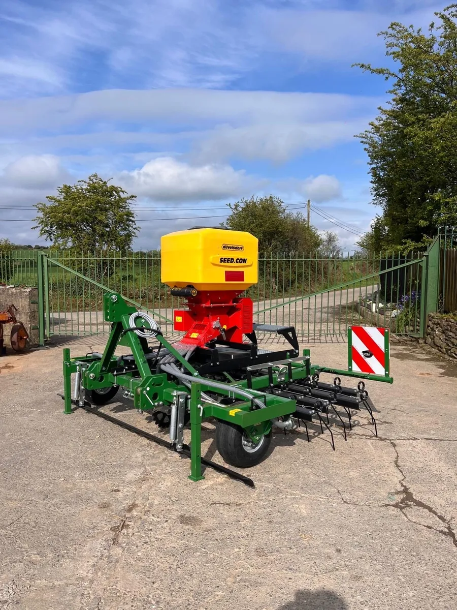 3m Grass Harrow & Air Seeder - Image 1