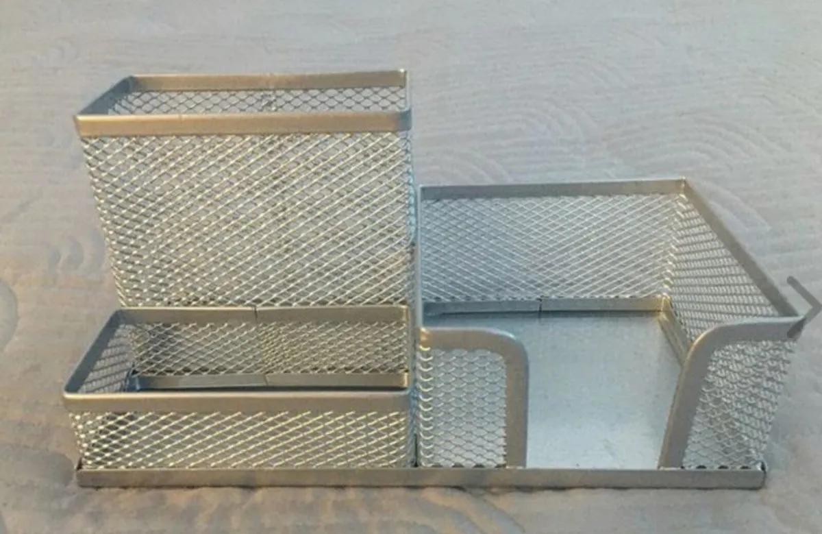 Desk Tidy - stainless steel - Image 1