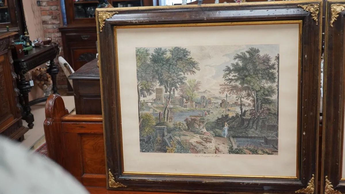 Pair of Large Engravings after Nicolas Poussin - Image 3