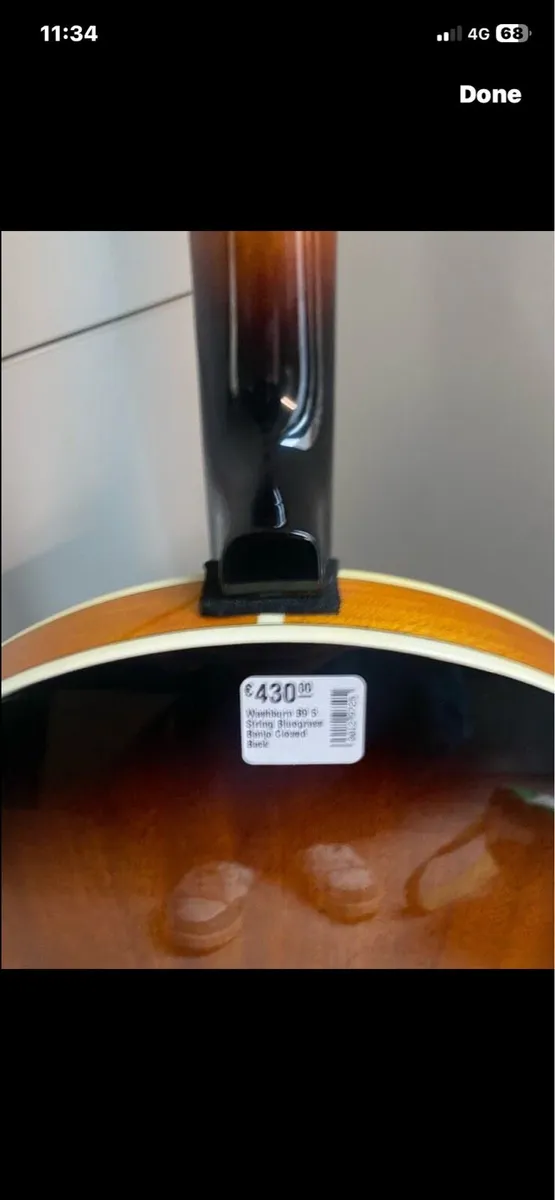 Brand new Washburn banjo - Image 1